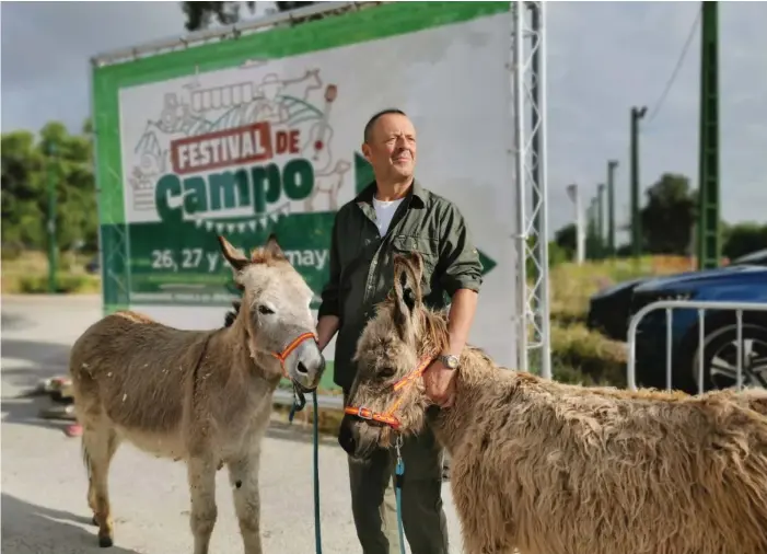  ?? BILD: PRIVAT ?? Luis Manuel Bejarano, ordförande för den ideella organisati­onen El burrito feliz.