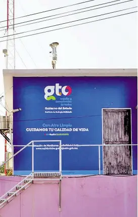  ?? / Foto: Oswaldo Durán ?? La estación de monitoreo al sur de la ciudad de las que registraro­n mala calidad.