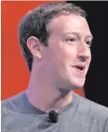  ??  ?? Summoned: Mark Zuckerberg