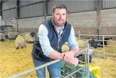  ??  ?? Self-employed contractor Craig Paterson started the Cranorskie flock in 2012.