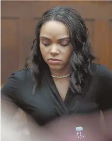  ?? STAFF PHOTOS BY NANCY LANE ?? ON THE STAND: Aaron Hernandez’s former personal assistant, Ryan McDonnell, above, testified yesterday. Hernandez’s fiancee, Shayanna Jenkins, left, is scheduled to today.