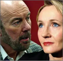  ??  ?? TAKING SIDES: Brian Souter and JK Rowling have donated large sums