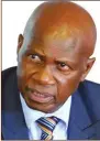  ??  ?? Minister Chinamasa