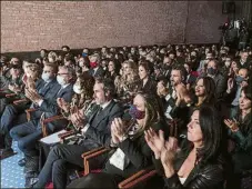  ?? FOTO: PUNTÍ ?? Ovación histórica Tras su discurso, los aplausos no cesaron