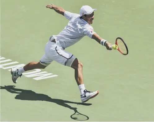  ?? PICTURE: GETTY ?? 0 Japan’s world No 9 Kei Nishikori will miss the rest of the 2017 season due to a wrist injury.