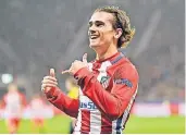  ?? FOTO: AP ?? Hat gut lachen: Atlético-Stürmer Antoine Griezmann bejubelt sein Tor zum 2:0.