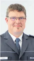  ?? FOTO: POLIZEI ?? Der neue Leiter des Munderking­er Polizeipos­tens Hermann Ried.