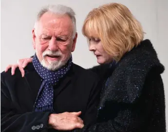 ??  ?? A performanc­e worthy of the highest praise: Kenneth Cranham and Claire Skinner in The Father