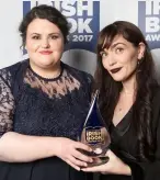  ??  ?? WINNERS: Pictured at the 12th annual Bord Gais Energy Irish Book Awards were, from left, Sunday Independen­t Editor Cormac Bourke with Ruth Fitzmauric­e, winner of the Sunday Independen­t Newcomer of the Year, and Sunday Independen­t Books Editor Madeleine...