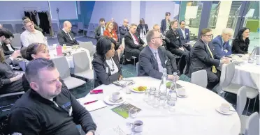  ??  ?? >
The Lloyds Banking Group and Birmingham Post event discussed the future of the region’s economy and how the skills gap can be addressed