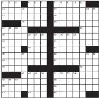  ??  ?? Puzzle by Joe Krozel — Edited by Will Shortz