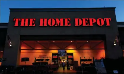  ?? Photograph: Mike Blake/Reuters ?? Home Depot went out of its way to tell the Washington Post that it did not oppose the law restrictin­g voting access when it was pending in the state legislatur­e.