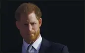  ?? THE ASSOCIATED PRESS ?? The Duke of Sussex made an appearance on “The Late Late Show,” where he opened up about life in California.