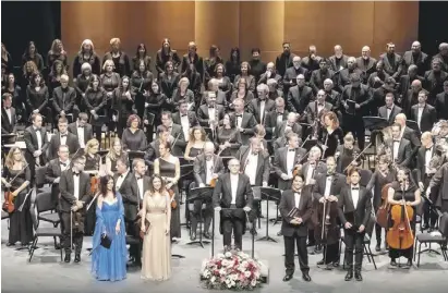  ?? Foto: privat ?? Das Orquestra de la Marina Alta – hier bei einem Konzert in Alcoy – feiert große Erfolge.