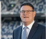  ?? ?? Above: Kardinia Park Stadium Trust chief executive Gerard Griffin.