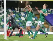  ??  ?? HARD TO ACCEPT Northern Ireland missed chances