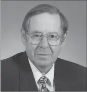  ?? PHOTO COURTESY OF CASS FUNERAL HOMES ?? Former Stanstead East mayor Harvey Lothrop died on April 19.