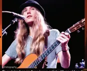  ??  ?? Recognized as an Americana artist with an old soul,
Sawyer Fredericks attracted a growing fan base after a season 8 win on TheVoice.