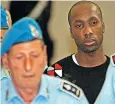  ?? ?? Rudy Guede, convicted of Miss Kercher’s killing, was released for good behaviour