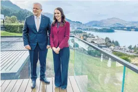  ?? Photo / Derek Cheng ?? Jacinda Ardern tried to persuade Scott Morrison to revisit Suhayra Aden’s citizenshi­p, to no avail.