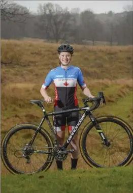  ?? GARY YOKOYAMA, THE HAMILTON SPECTATOR ?? Ruby West is one of the young up and coming cyclocross racers who will be going to the world championsh­ips.