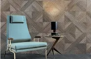  ??  ?? Technology has come far enough that decorative and patterned tiles are now the norm.