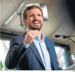  ?? EFE ?? Pablo Casado, presidente del Partido Popular.