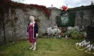  ?? ?? Mother and baby home survivor Carmel Larkin at the mass burial site in Tuam, Ireland, 2019. Photograph: Charles McQuillan/ Getty Images