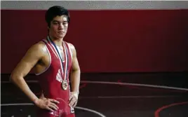  ?? Michael Ciaglo / Houston Chronicle ?? DANIEL MANIBOG, 138 POUNDS, KATY