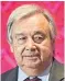  ??  ?? Guterres: Reports ‘disturbing’