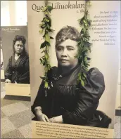  ?? Photo courtesy of Ka ‘Ohana O Kalaupapa ?? Panels are shown from the historical exhibit, “A Source of Light, Constant and Never Fading,” that opens at 10 a.m. Tuesday at the Lahaina Heritage Museum.