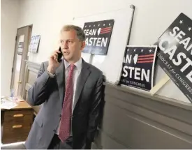  ?? MARK WELSH/DAILY HERALD FILES ?? The 17-year-old daughter of U.S. Rep. Sean Casten, D-Ill., died in June after her heart suddenly stopped, according to a statement from the Casten family.