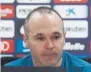  ??  ?? Cuatro estrellas se quedan cortas para Andrés Iniesta, que deja una huella imborrable en el Barça.