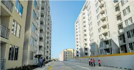  ?? ARCHIVO ?? Aspecto general de edificios residencia­les en Alameda del Río en Barranquil­la.