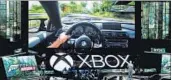  ?? REUTERS ?? The Microsoft Xbox Forza Horizon 3 on display at the Xbox E3 2016 media briefing in Los Angeles on Monday