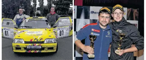  ??  ?? L’équipage Florian Fagnen-Franck Plumet (à gauche) espère décrocher un podium de classe à la finale de Coupe de France à Marseille. De leur côté, Nicolas Lemire et Mickaël Boiné disputeron­t leur première finale nationale.