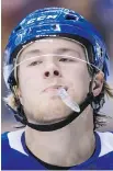  ??  ?? Vancouver’s Brock Boeser has 40 points in 40 games this season.