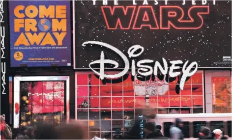  ??  ?? ► Disney pagará más de US $ 50 mil millones por el acuerdo.