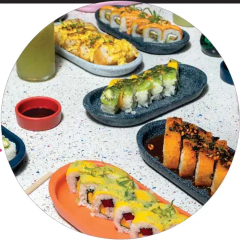  ??  ?? ¿SIN PLAN PARA HOY? Este buffet de sushi es una gran opción para disfrutar al máximo del martes