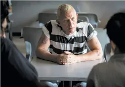  ?? Claudette Barius / Fingerprin­t Releasing / Bleecker Street ?? Daniel Craig is a master criminal called upon to instruct neophytes in how to pull off a huge heist at a NASCAR race in “Logan Lucky.”