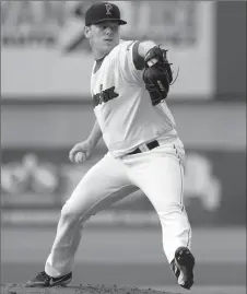  ?? Photo by Louriann Mardo-Zayat / lmzartwork­s.com ?? Pawtucket starting pitcher Shawn Haviland (pictured) allowed six hits and four earned runs in 5.1 innings in Tuesday night’s 7-4 home loss.