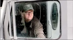  ??  ?? Michael Moore is going after President Donald Trump (again) with his new documentar­y Fahrenheit 11/9.