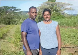  ?? ?? Arti and her husband Anesh on their farm