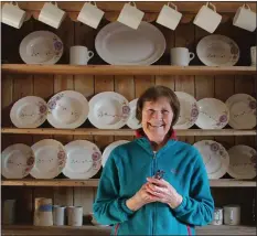  ??  ?? Ann Conway, from Dunmain House, Campile, with her dresser.