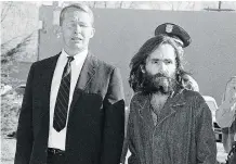  ?? AP PHOTO/ HAROLD FILAN, FILE ?? The prevailing theory behind Charles Manson’s conviction was the Manson Family leader wanted to spark a race war.