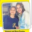  ??  ?? Ananya and Rysa Panday