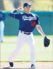  ?? Gary Coronado Los Angeles Times ?? ENRIQUE HERNANDEZ could be used at second base, shortstop, left field or center field.