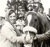  ??  ?? Gambling pals: Shand Kydd with wife