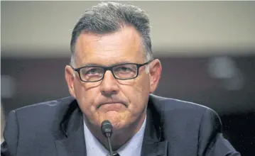  ?? REUTERS ?? Steve Penny resigned as head of USA Gymnastics over the Larry Nassar scandal.
