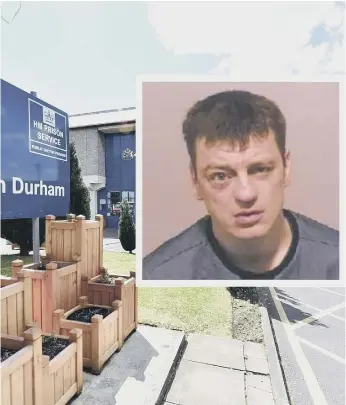  ??  ?? Daniel Sayers died at the HMP Durham on Friday June 12